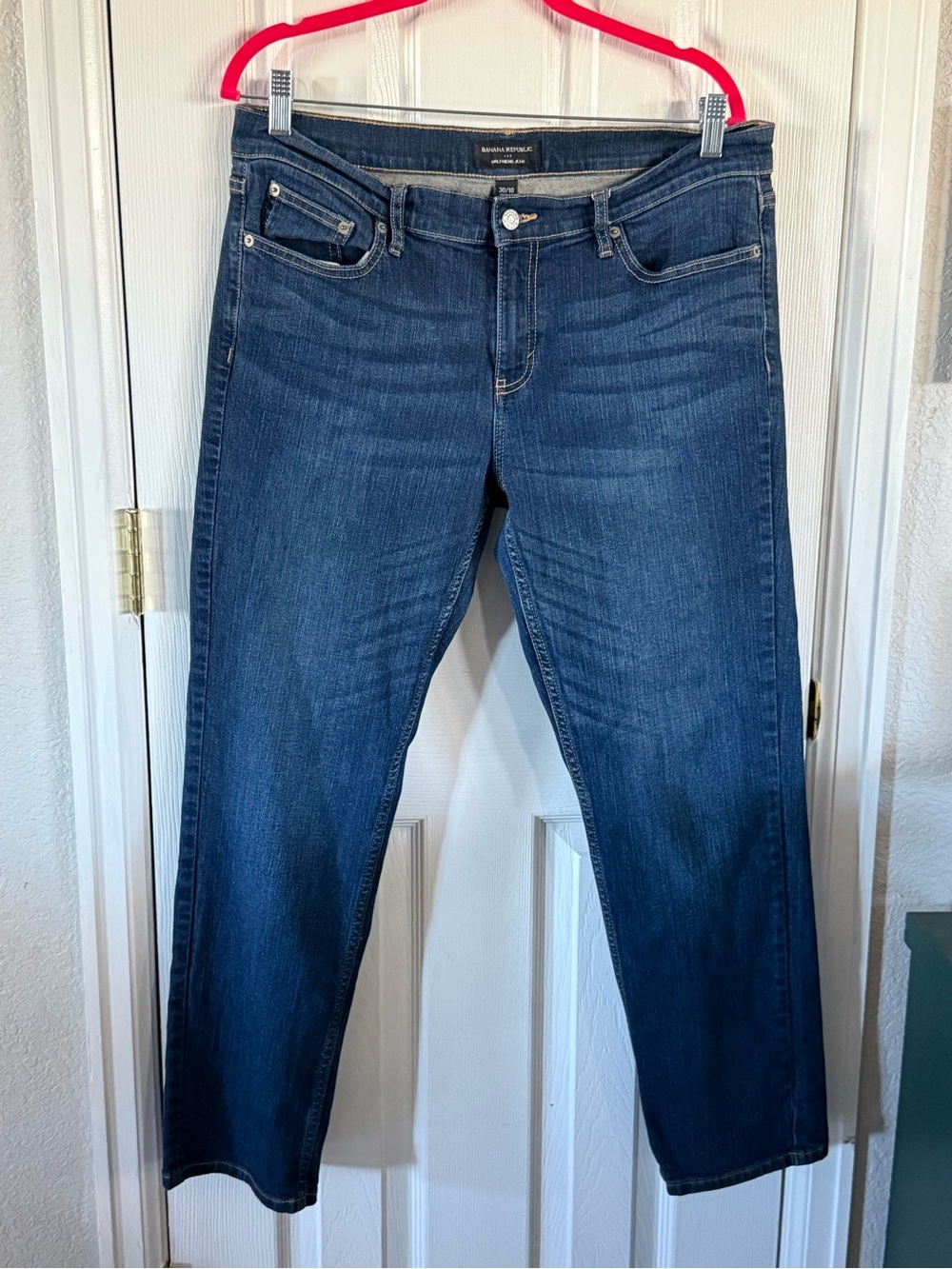 Banana Republic Men's Indigo Relaxed Straight Jeans